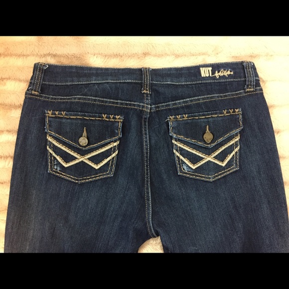 Kut from the Kloth Stretch Boot Cut Jeans Size 10 - Picture 5 of 8